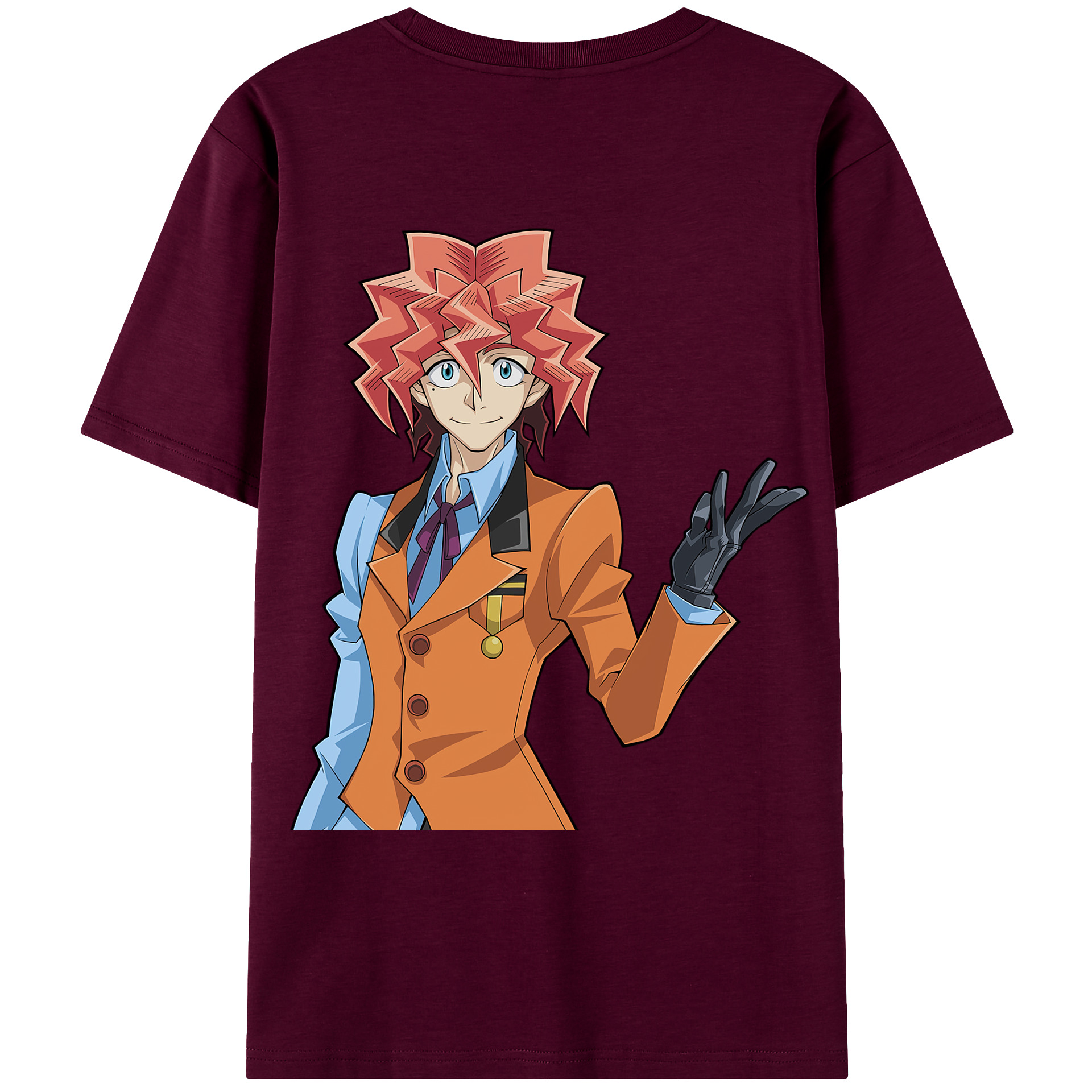遊☆戯☆王 Yu-Gi-Oh! レディース半袖Tシャツ(バックプリント)
